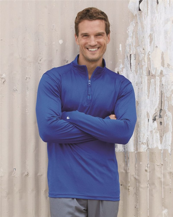 Badger 4280 - Poly/Spandex 1/4 Zip Lightweight Pullover
