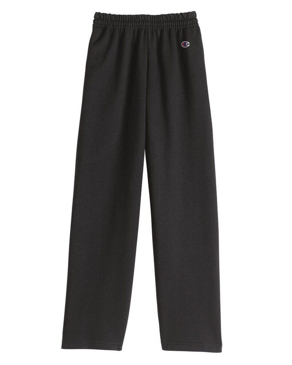 Champion P890 - Eco Youth Pantalones de chándal con bajos abiertos y bolsillos