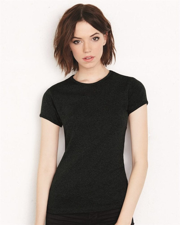 Bella+Canvas 1001 - Ladies' Baby Rib Short Sleeve T-Shirt
