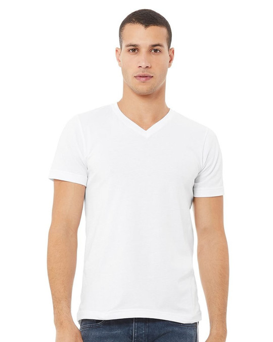 Bella+Canvas 3005 - Remera Unisex jersey con cuello en V de manga corta