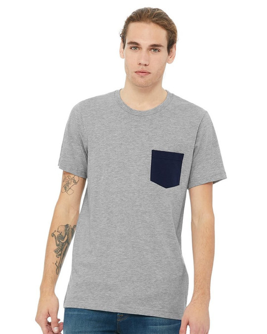 Bella+Canvas 3021 - Jersey Pocket T-Shirt