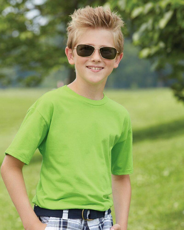 Hanes 498Y - Camiseta Nano-T® juvenil