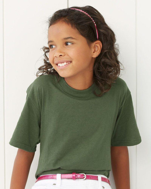 Jerzees 29BR - Camiseta juvenil Heavyweight Blend™ 50/50