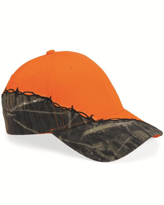 Kati LC4BW - Gorra Camo Licenciada con Bordado de Alambre de Púas