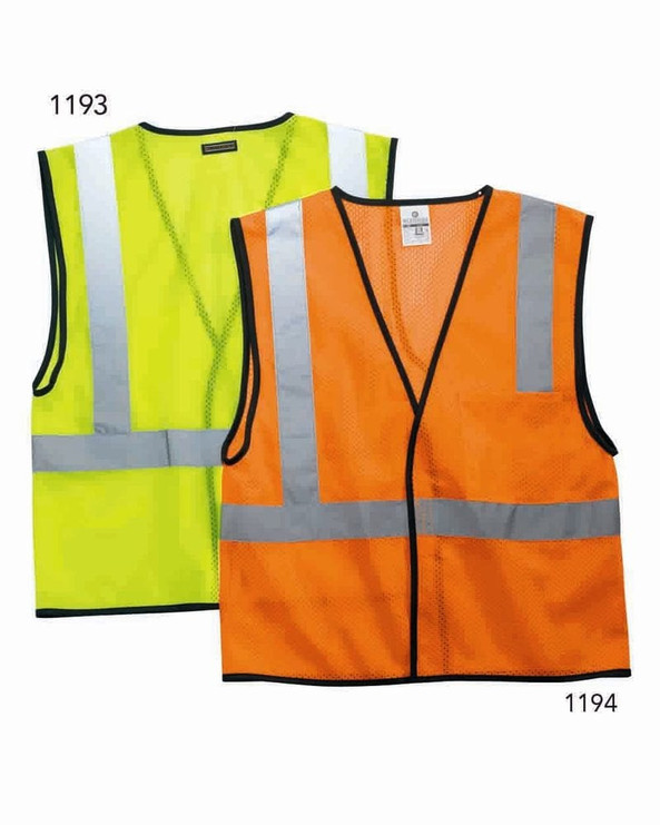 ML Kishigo 1193-1194 - Economy One Pocket Mesh Vest