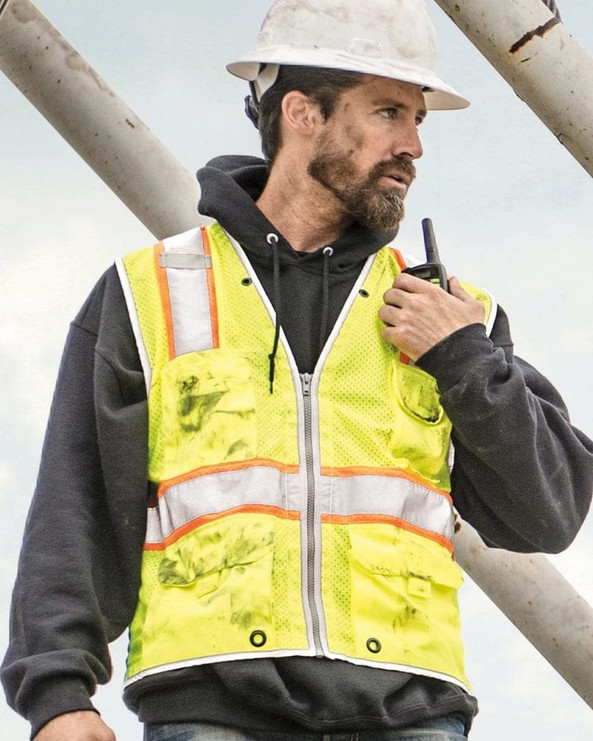 ML Kishigo 1510-1511 - Brilliant Series Heavy Duty Class 2 Vest