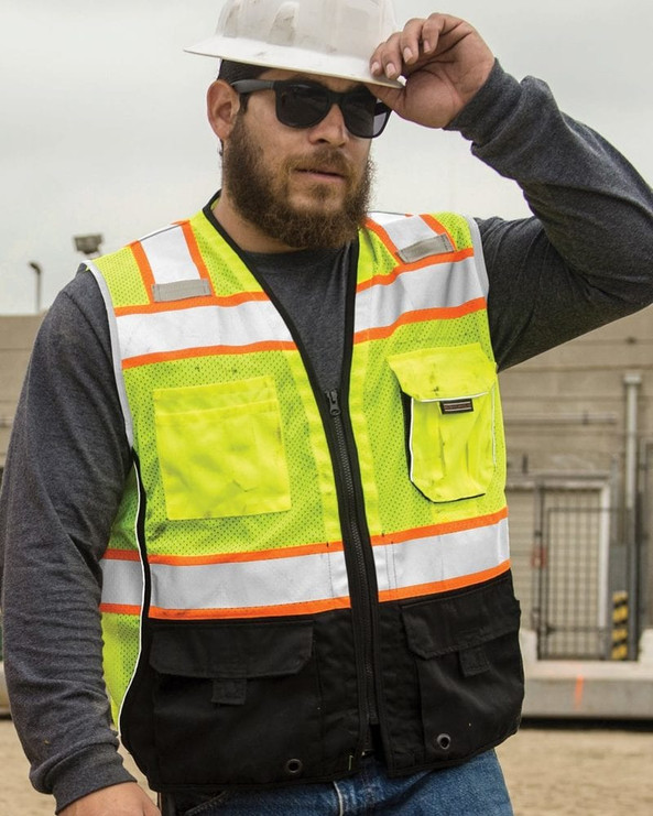 ML Kishigo 1515-1516 - Class 2 Black Series Vest