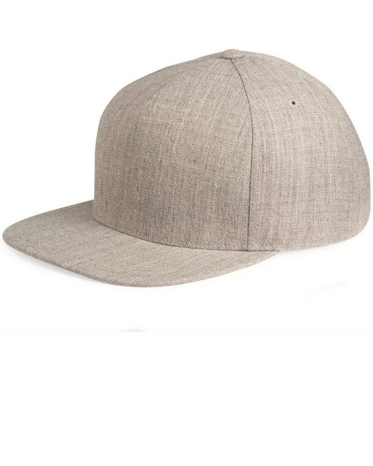 Yupoong 5089M - Gorra de lana de cinco paneles