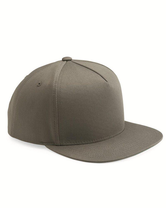 Yupoong 6007 - Gorra de visera plana y cinco paneles