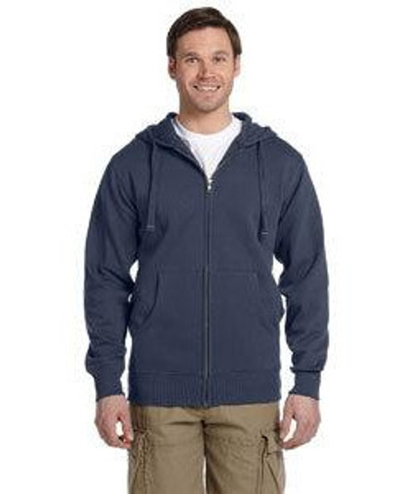 Econscious EC5650 - Men's 11.67 oz. Organic/Recycled Full-Zip Hood