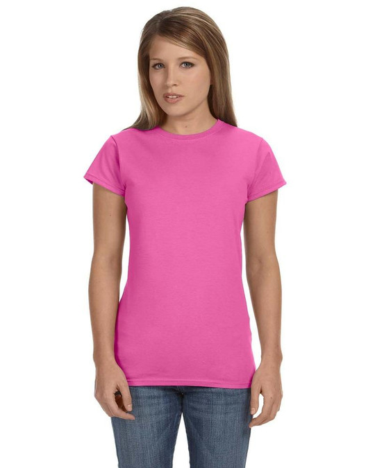 Gildan G640L - T-shirt ajusté pour jeunes femmes Softstyle® 4.5 oz.