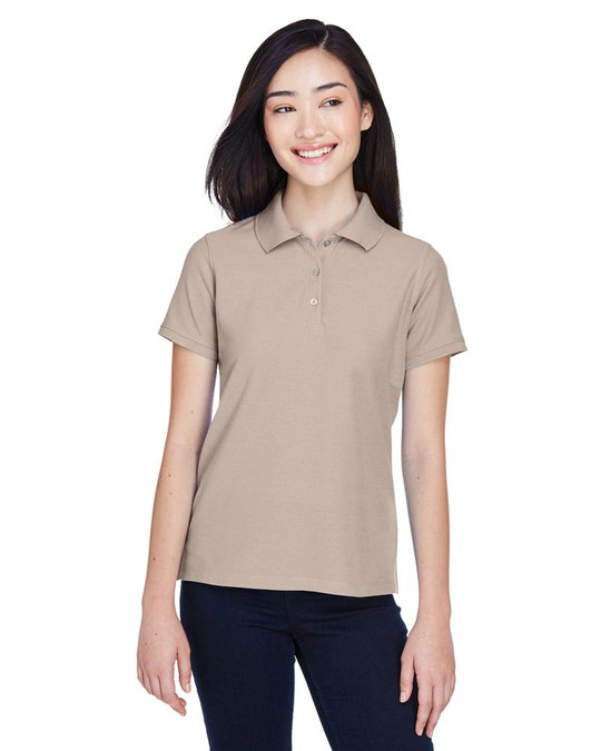 Harriton M280W - Polo Damas 5 oz. Blend-Tek