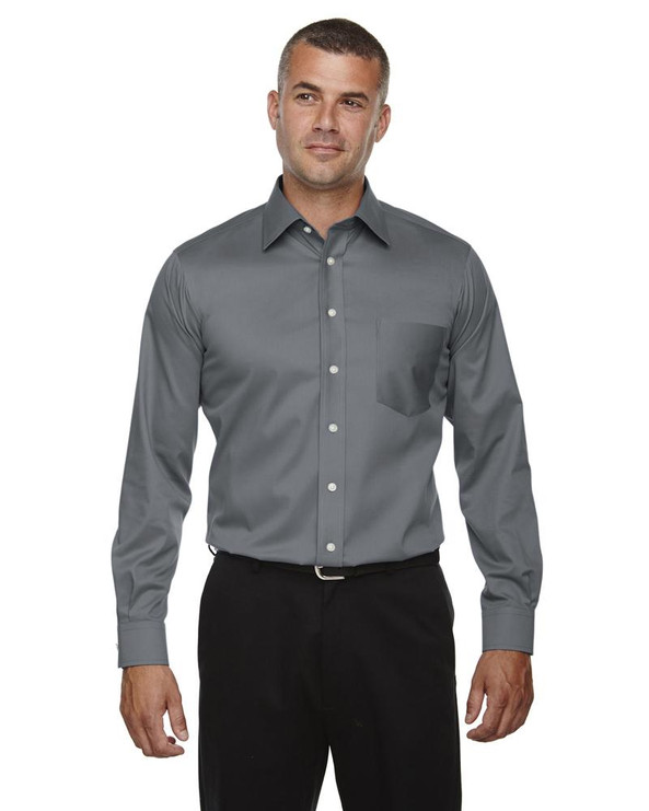 Devon & Jones DG530T - Men's Tall Crown Collection Solid Long-Sleeve Stretch Twill