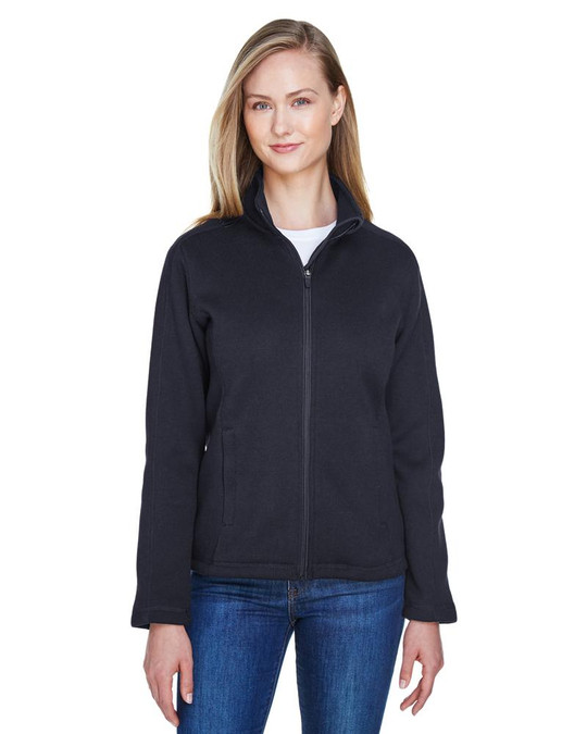 Devon & Jones DG793W - Veste en molleton à fermeture éclair complète pour dames Bristol