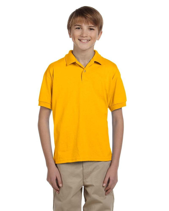 Gildan G880B - DryBlend® Youth 6 oz., 50/50 Jersey Polo
