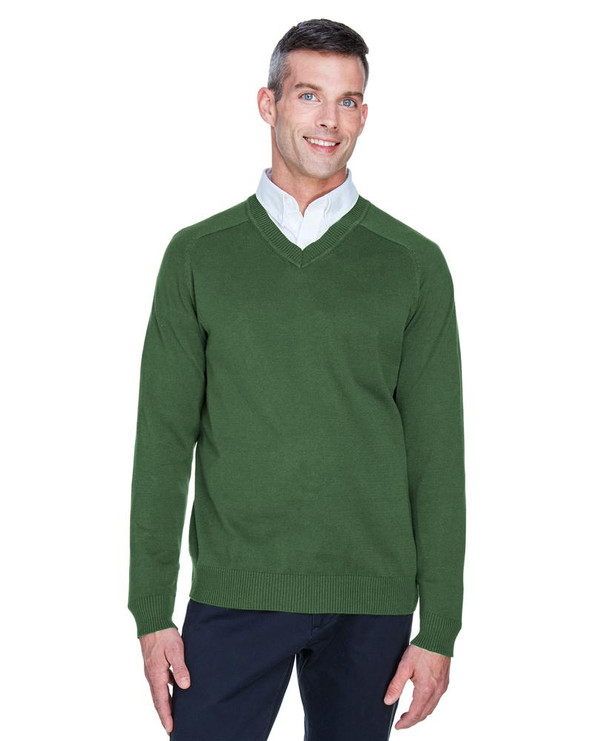 Devon & Jones D475 - Men's V-Neck Sweater