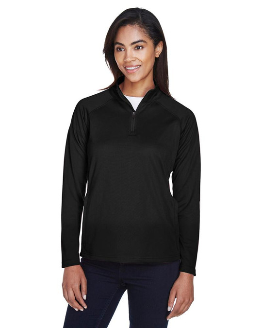 Devon & Jones DG440W - Damas Stretch Tech-Shell® Compass Quarter-Zip