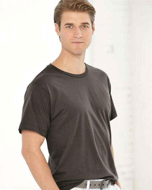 Bayside 5000 - Camiseta unisex USA-Made Ringspun