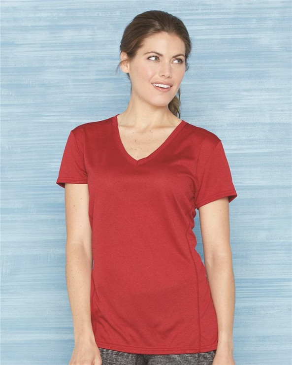 Gildan 47V00L - Tech Women's Performance V-Neck T-Shirt