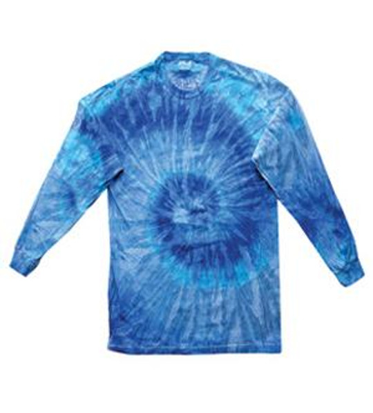Colortone T2001 - MANGA LARGA PARA ADULTOS TIE DYE MULTI COLOR