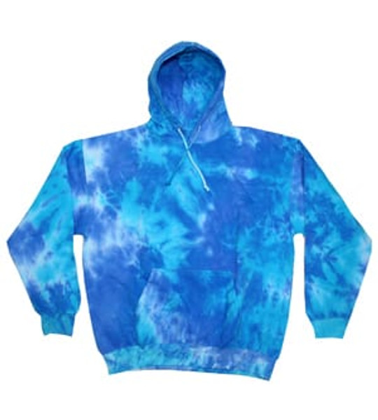 Colortone T8778 - SUDADERA CON CAPUCHA PARA ADULTOS TIE DYE MULTICOLOR
