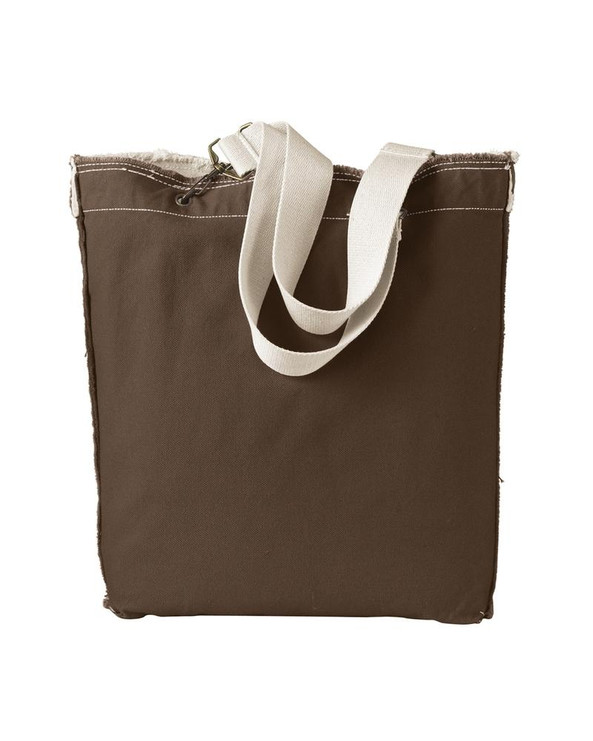 Authentic Pigment 1906 - 14 oz. Direct-Dyed Raw-Edge Tote