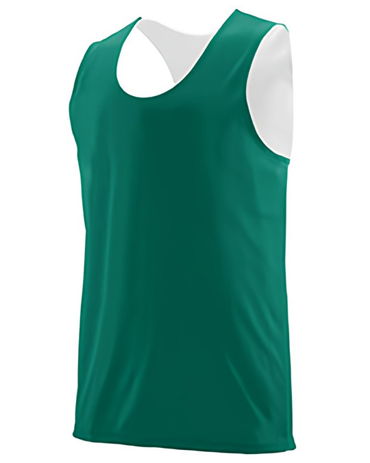 Augusta 148 - Maillot sin mangas reversible de poliéster absorbente para adultos