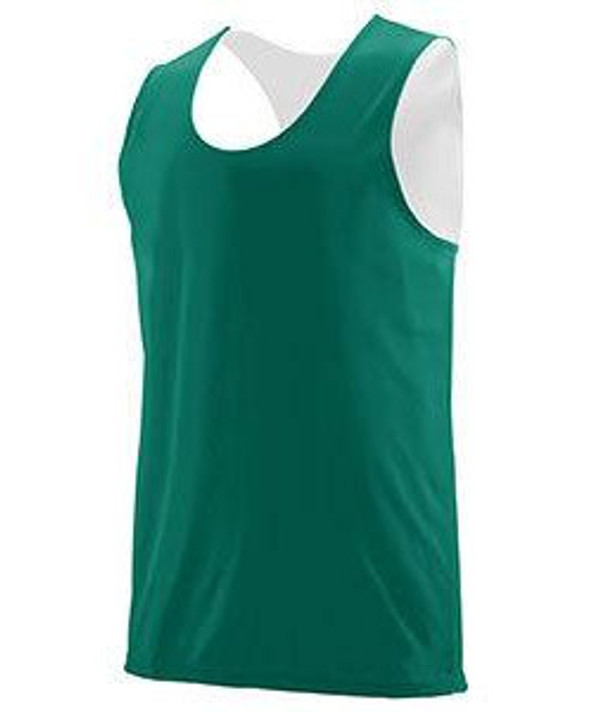 Augusta 148 - Maillot sin mangas reversible de poliéster absorbente para adultos