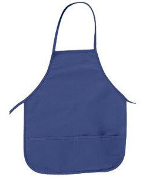 Big Accessories APR51 - Delantal de 24" con dos bolsillos