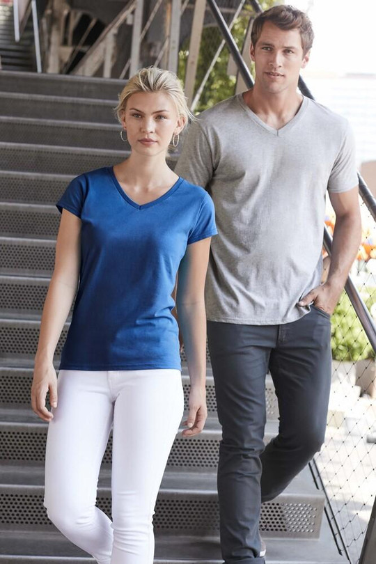 GILDAN GN646 - Herren-T-Shirt mit V-Ausschnitt