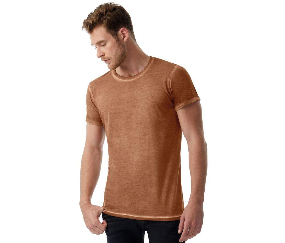 B&C BC030 - T-Shirt aus Denim Plug In für Herren