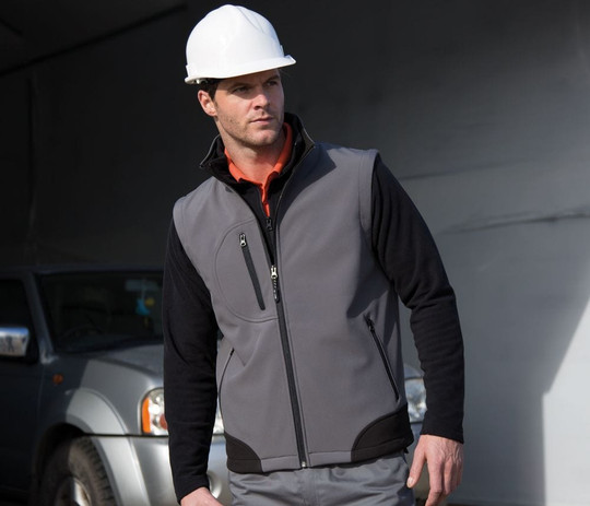 RESULT RS123 - High stretch Softshell bodywarmer