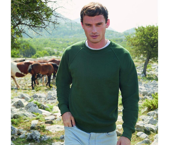 FRUIT OF THE LOOM SC260 - Raglan sleeve sweatshirt