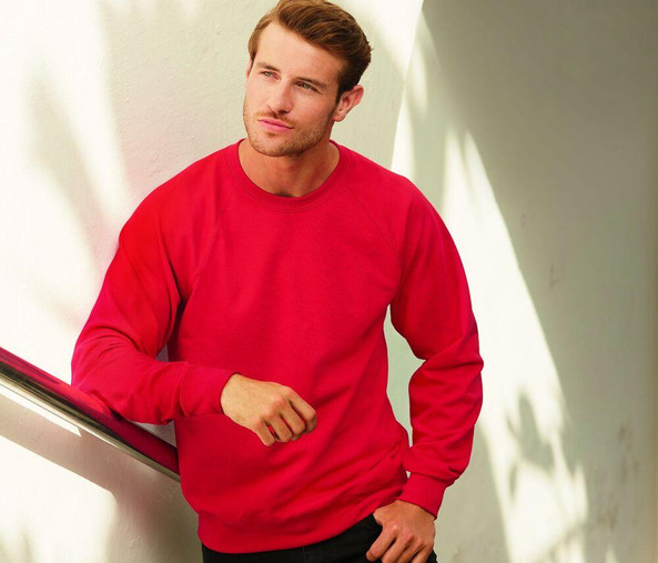 FRUIT OF THE LOOM SC360 - Lichtgewicht Raglan Sweater