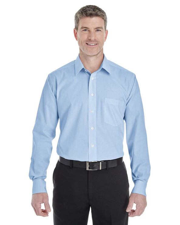 Devon & Jones DG534 - Men's Crown Collection Striped Shirt