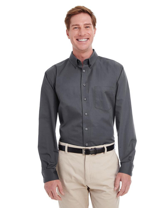 Harriton M581 - Men's Foundation 100% Cotton Long