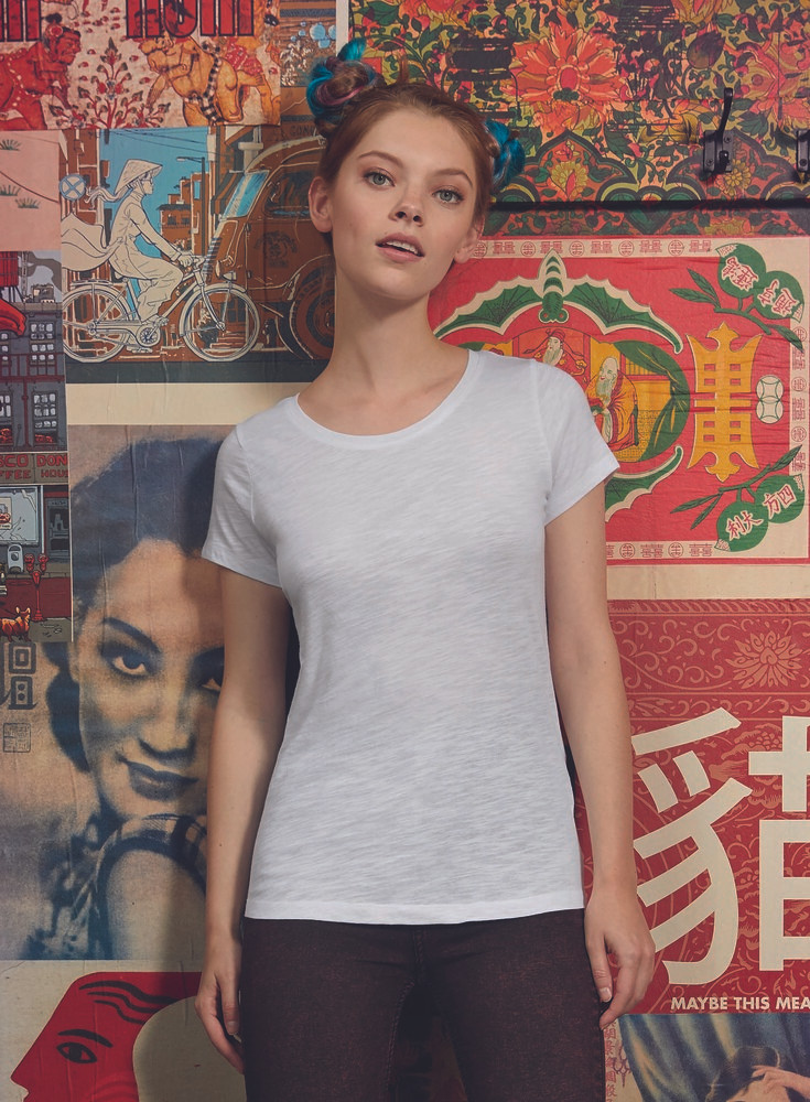 B&C BC047 - T-Shirt aus Bio-Baumwolle für Damen