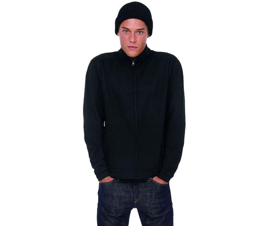 B&C ID206 - Polycotton zipped sweatshirt