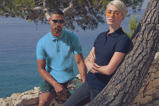 FRUIT OF THE LOOM SC386 - Women's polo shirt