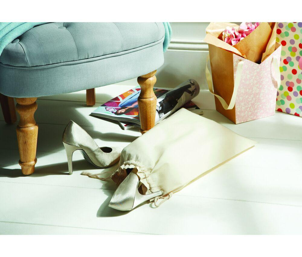 Westford mill WM118 - Pochette en Coton Organique avec cordon