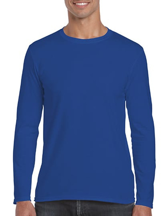 Gildan G64400 - Long Sleeve Softstyle Ringspun Cotton T-Shirt Mens