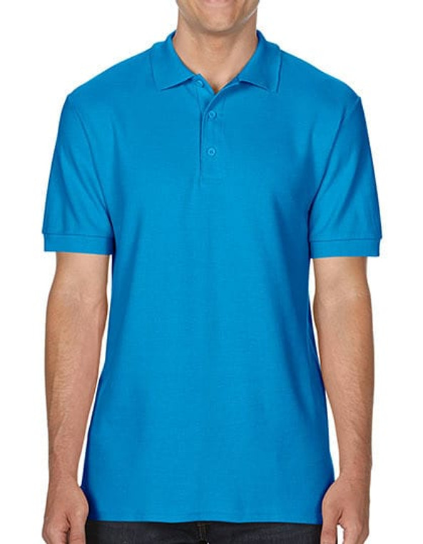 Gildan G85800 - Premium Cotton Double Knit Polo Mens