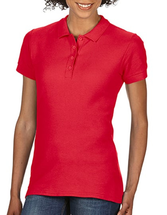Gildan G64800L - Softstyle Ringspun Cotton Ladies Double Pique