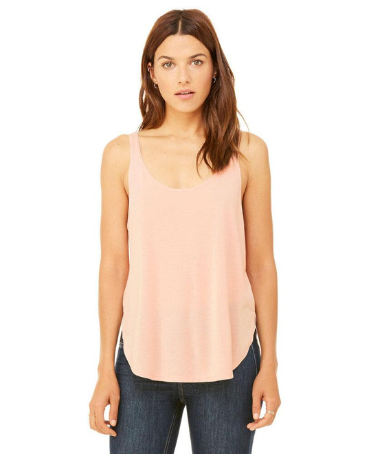 Bella+Canvas B8802 - Camiseta fluida con abertura lateral para mujer