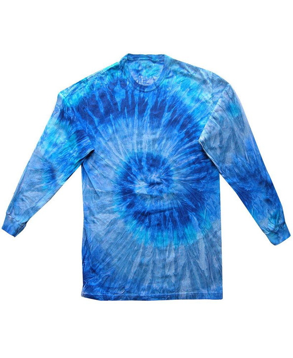 Colortone T930P - Camiseta de manga larga Jerry azul juvenil