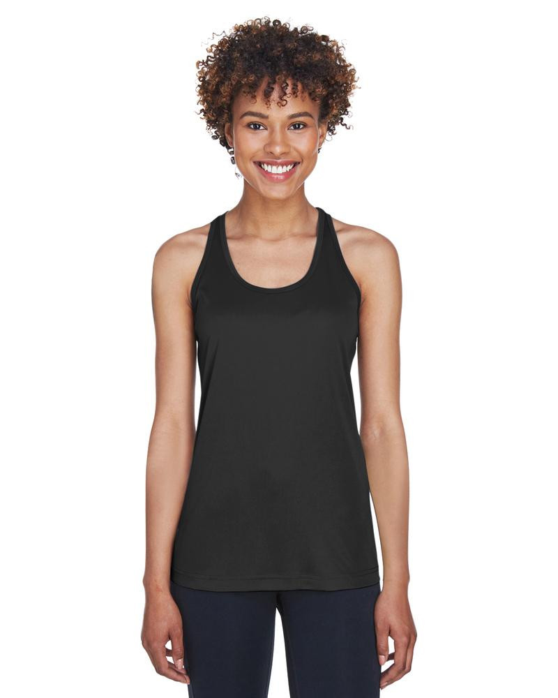Team 365 TT11WRC - Camiseta sin mangas de rendimiento para damas con espalda deportiva