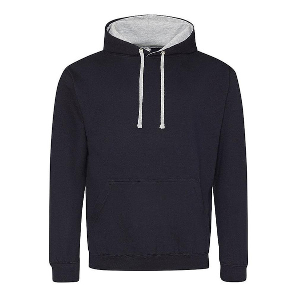 All We Do JHA003 - JUST HOODS SUDADERA CONTRASTE ADULTO