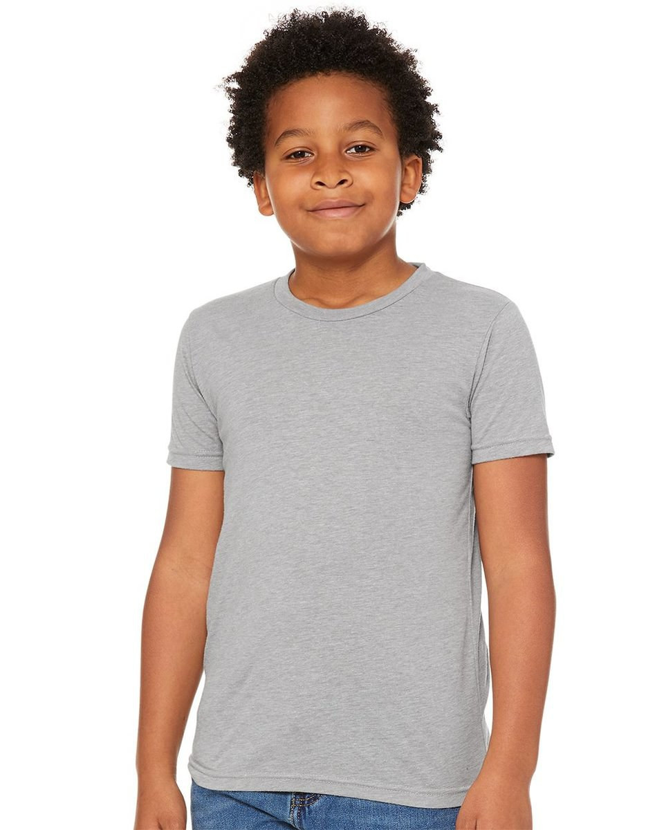 BELLA + CANVAS Unisex Triblend T-Shirt – Soft Basic Tee, Regular Fit, Short Sleeve