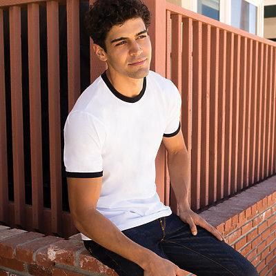 Next Level NL3604 - CAMISETA RINGER DE ALGODÓN PARA HOMBRE