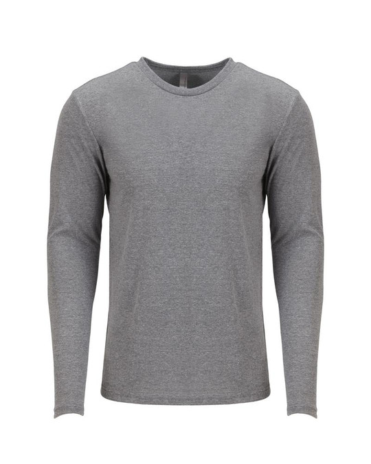 Next Level 6071 - Haut à manches longues pour hommes en tissu triblend